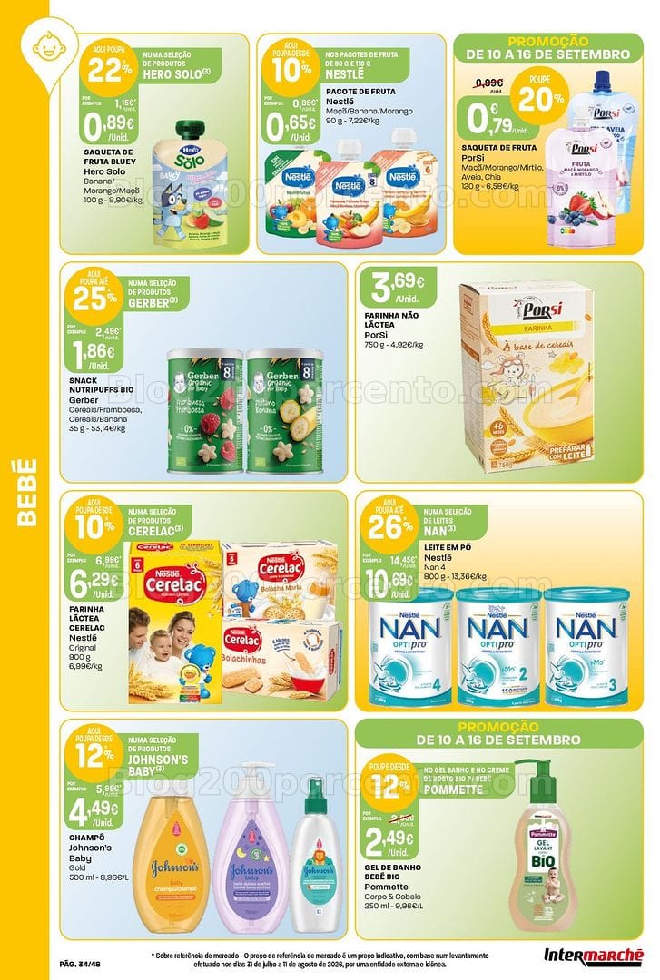 Antevisão Folheto INTERMARCHÉ Super Promoções de 10 a 16 setembro