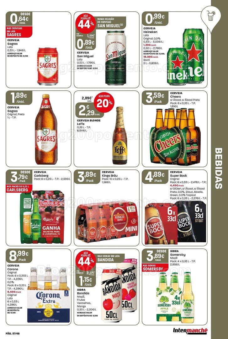 Antevisão Folheto INTERMARCHÉ Super Promoções de 10 a 16 setembro