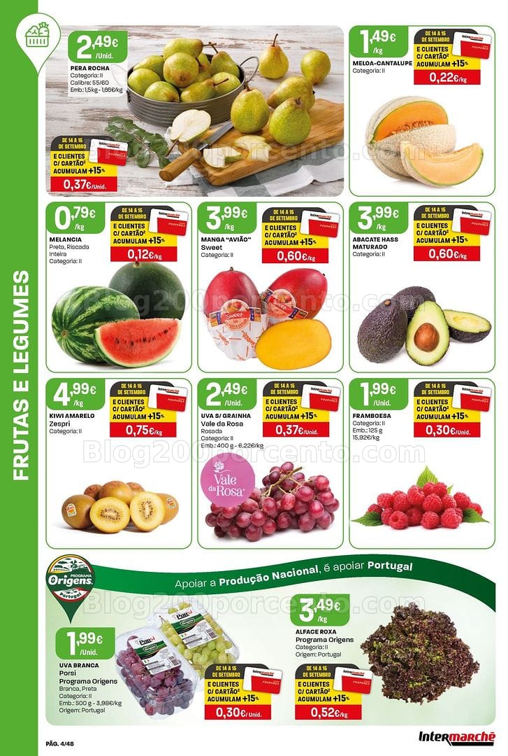 Antevisão Folheto INTERMARCHÉ Super Promoções de 10 a 16 setembro