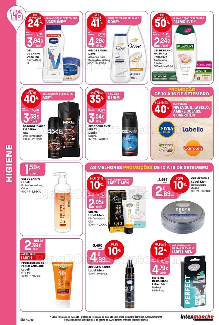 Antevisão Folheto INTERMARCHÉ Super Promoções de 10 a 16 setembro