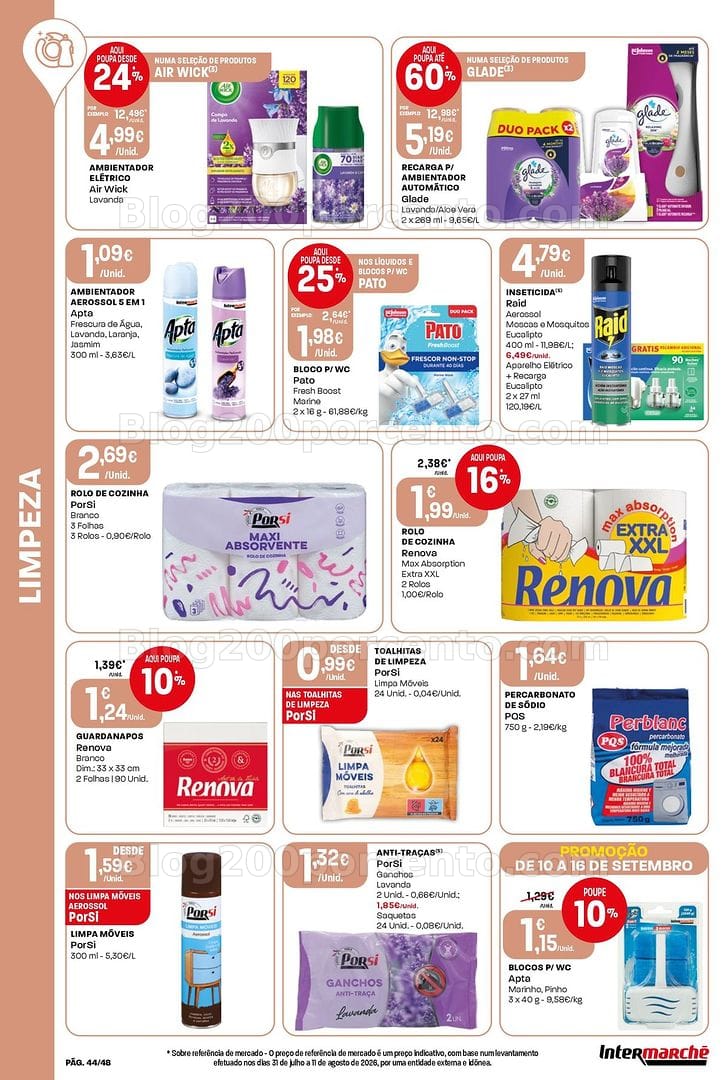 Antevisão Folheto INTERMARCHÉ Super Promoções de 10 a 16 setembro