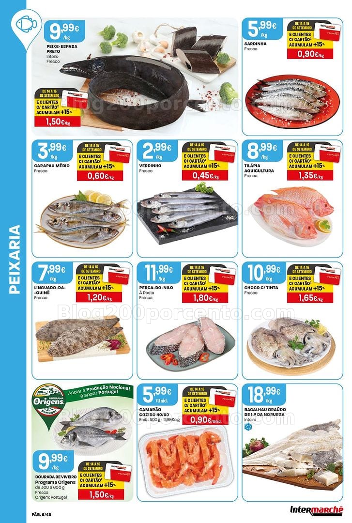 Antevisão Folheto INTERMARCHÉ Super Promoções de 10 a 16 setembro