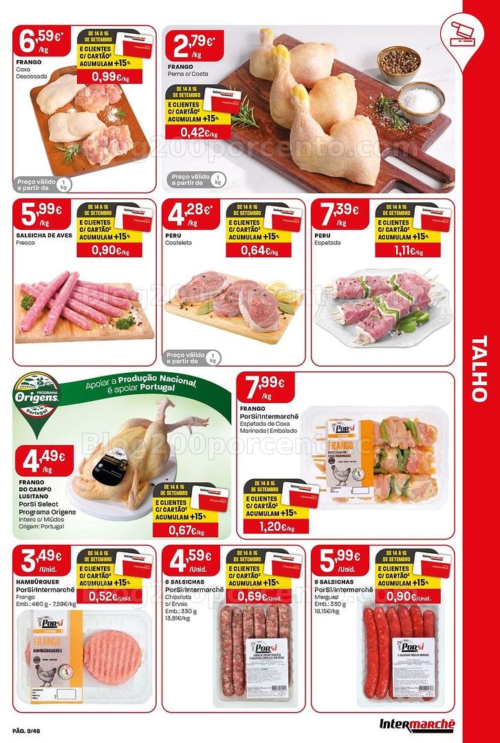 Antevisão Folheto INTERMARCHÉ Super Promoções de 10 a 16 setembro