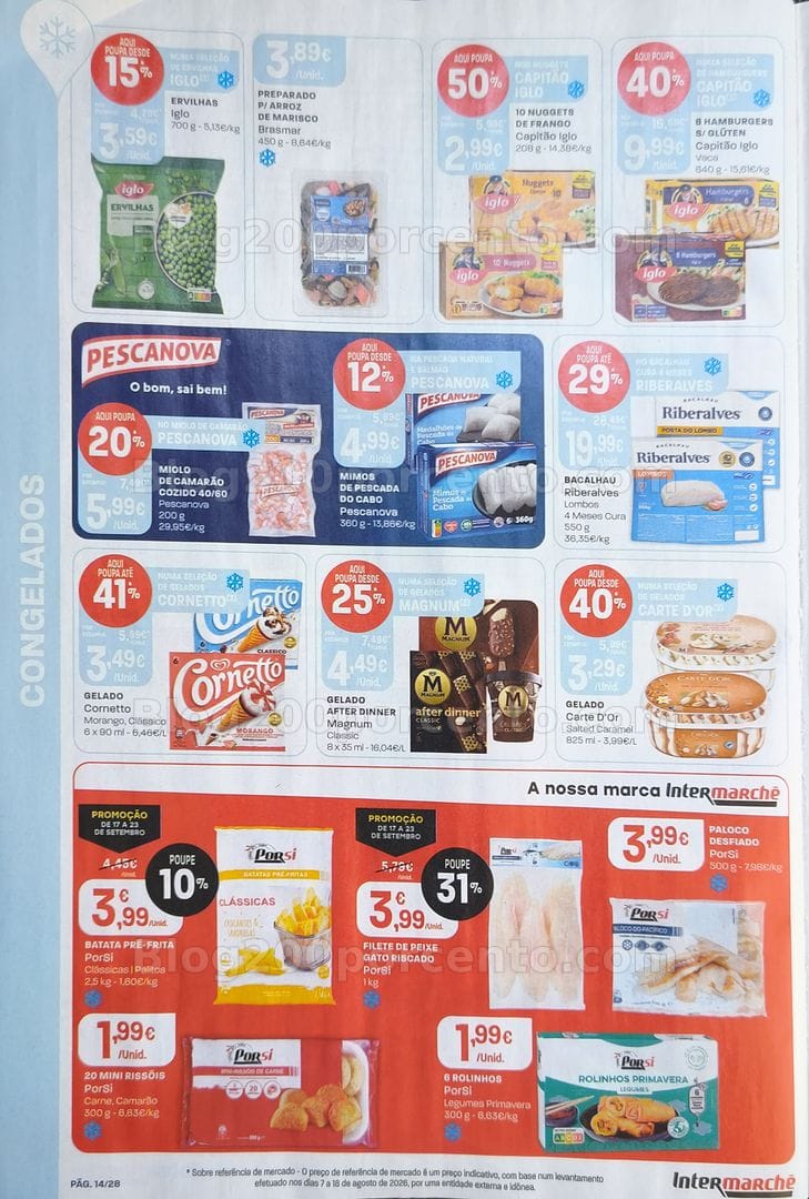 Antevisão Folheto INTERMARCHÉ Promoções de 17 a 23 setembro