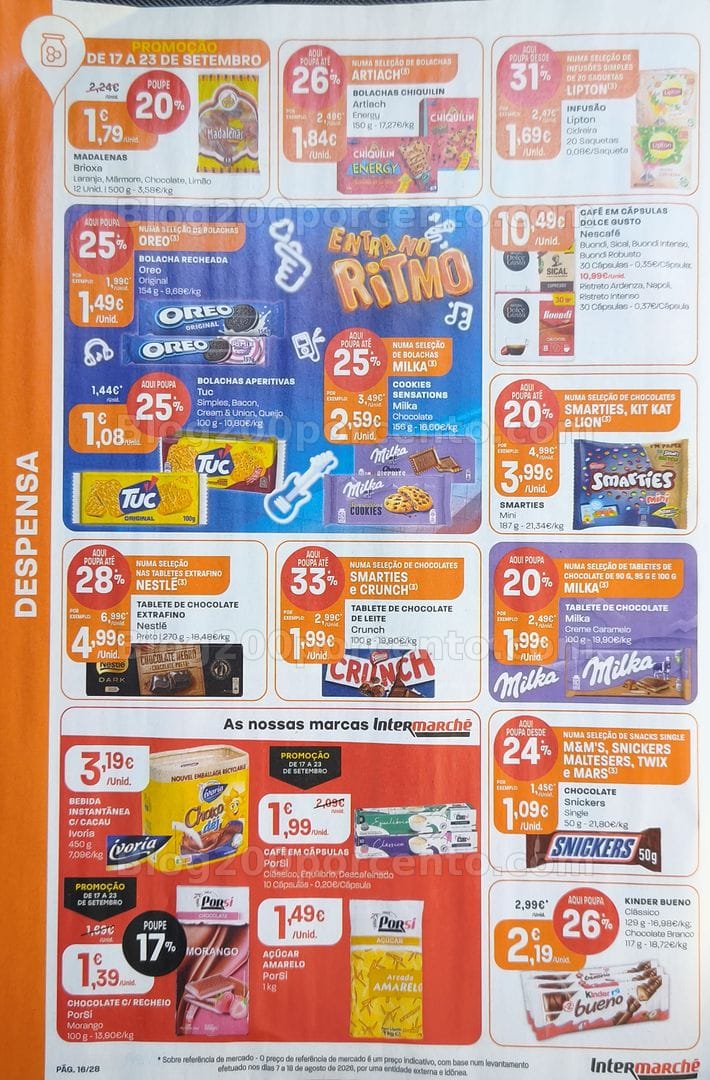 Antevisão Folheto INTERMARCHÉ Promoções de 17 a 23 setembro