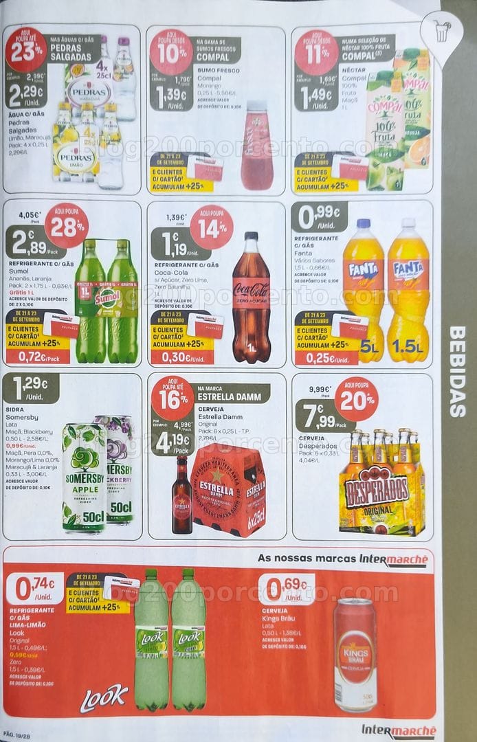 Antevisão Folheto INTERMARCHÉ Promoções de 17 a 23 setembro