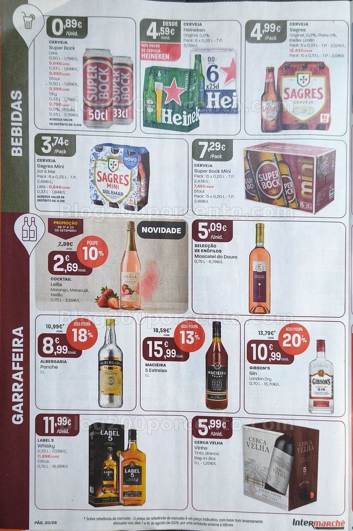 Antevisão Folheto INTERMARCHÉ Promoções de 17 a 23 setembro