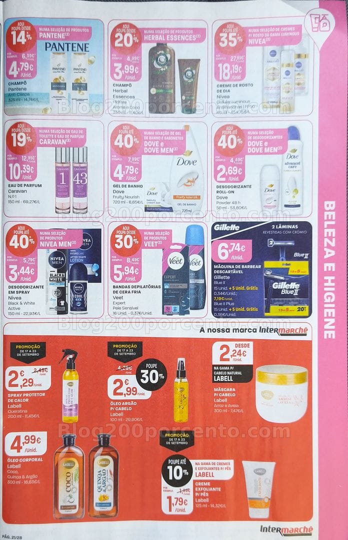 Antevisão Folheto INTERMARCHÉ Promoções de 17 a 23 setembro