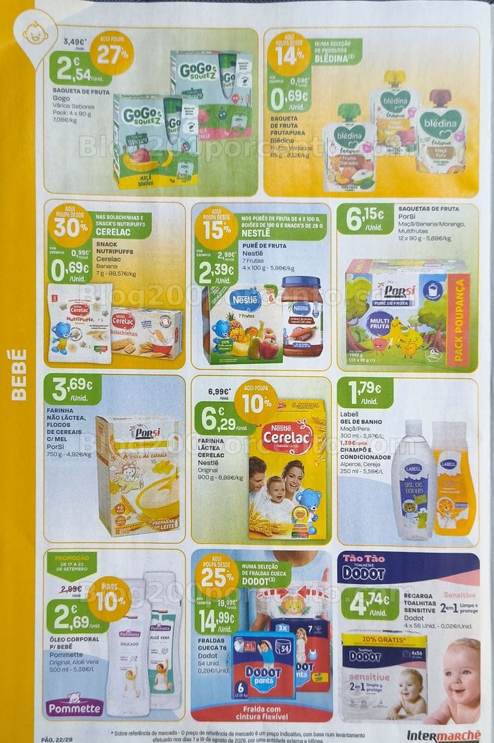 Antevisão Folheto INTERMARCHÉ Promoções de 17 a 23 setembro