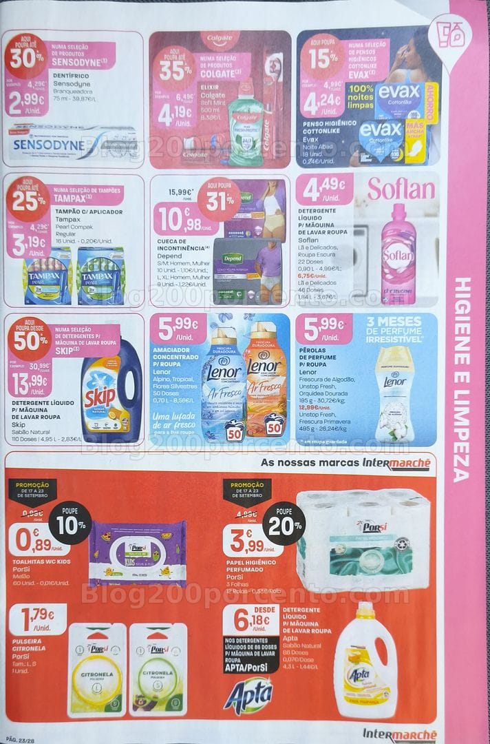 Antevisão Folheto INTERMARCHÉ Promoções de 17 a 23 setembro