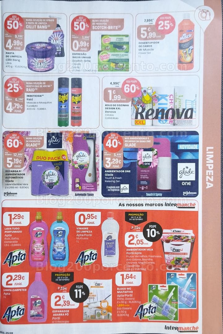 Antevisão Folheto INTERMARCHÉ Promoções de 17 a 23 setembro