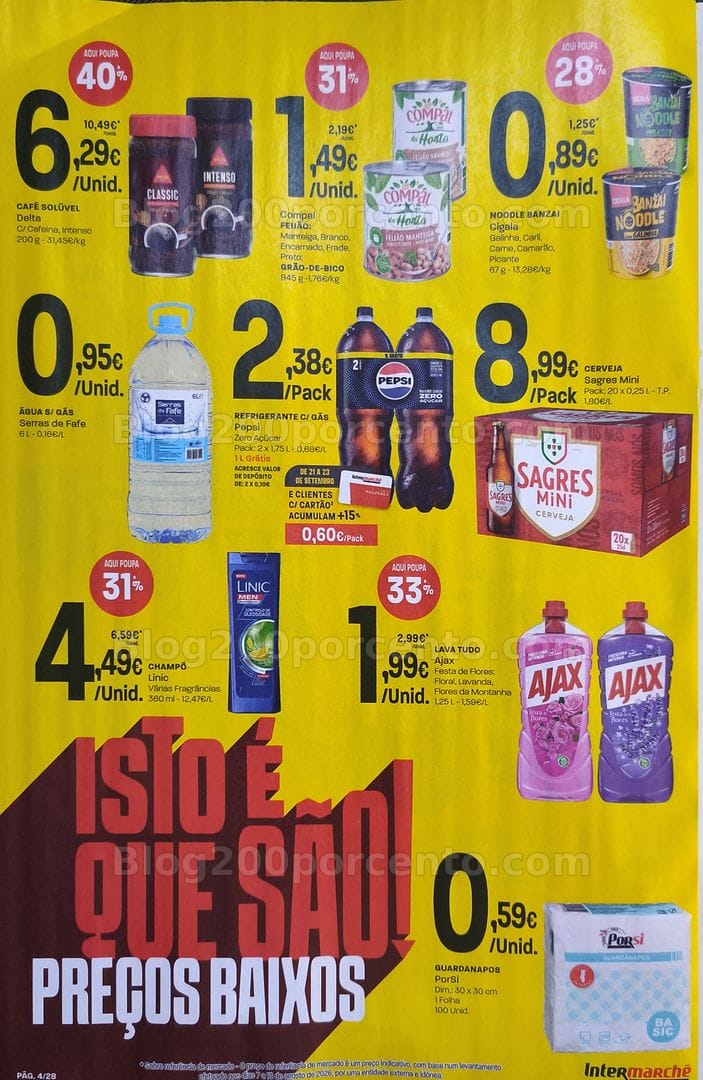 Antevisão Folheto INTERMARCHÉ Promoções de 17 a 23 setembro