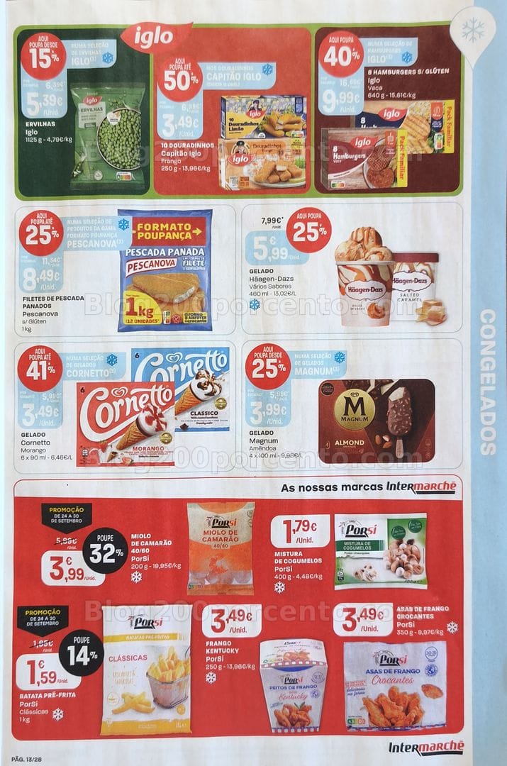 Antevisão Folheto INTERMARCHÉ Promoções de 24 a 30 setembro