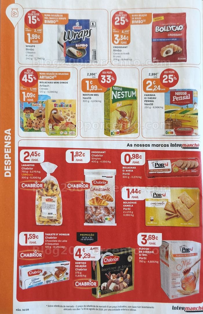 Antevisão Folheto INTERMARCHÉ Promoções de 24 a 30 setembro