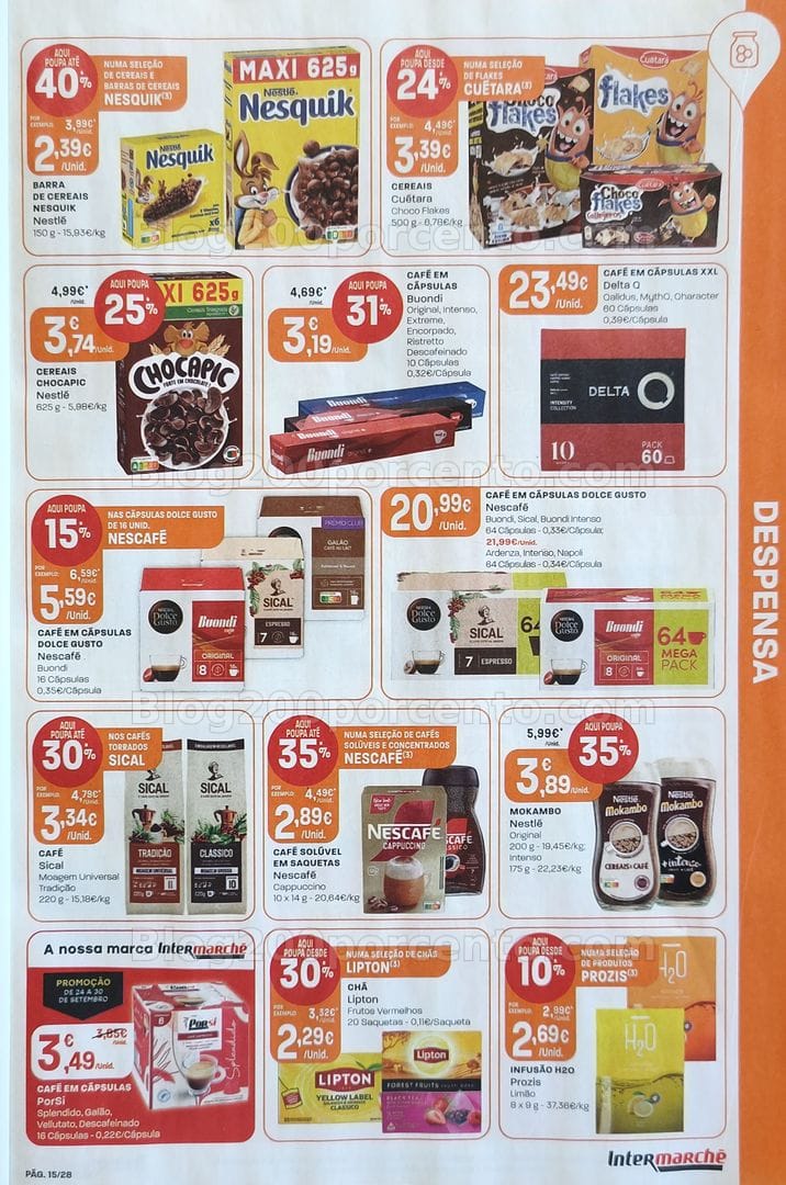 Antevisão Folheto INTERMARCHÉ Promoções de 24 a 30 setembro