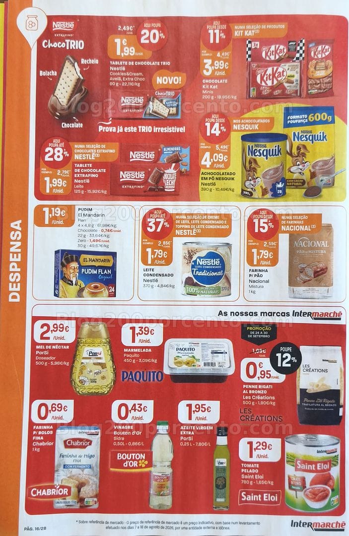 Antevisão Folheto INTERMARCHÉ Promoções de 24 a 30 setembro