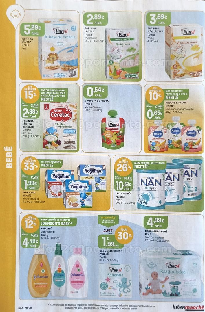 Antevisão Folheto INTERMARCHÉ Promoções de 24 a 30 setembro