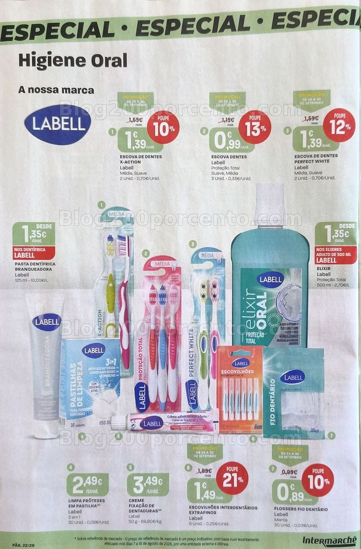 Antevisão Folheto INTERMARCHÉ Promoções de 24 a 30 setembro