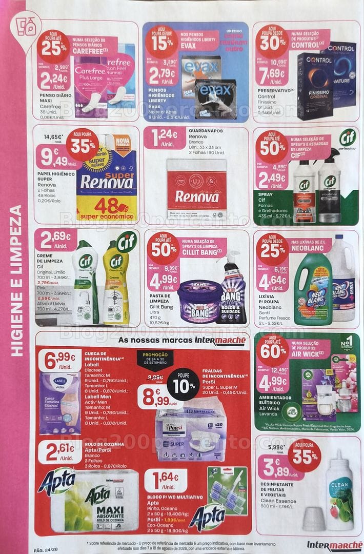 Antevisão Folheto INTERMARCHÉ Promoções de 24 a 30 setembro