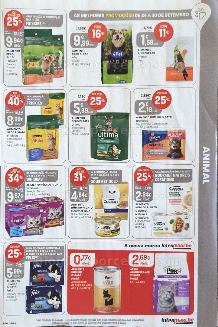 Antevisão Folheto INTERMARCHÉ Promoções de 24 a 30 setembro