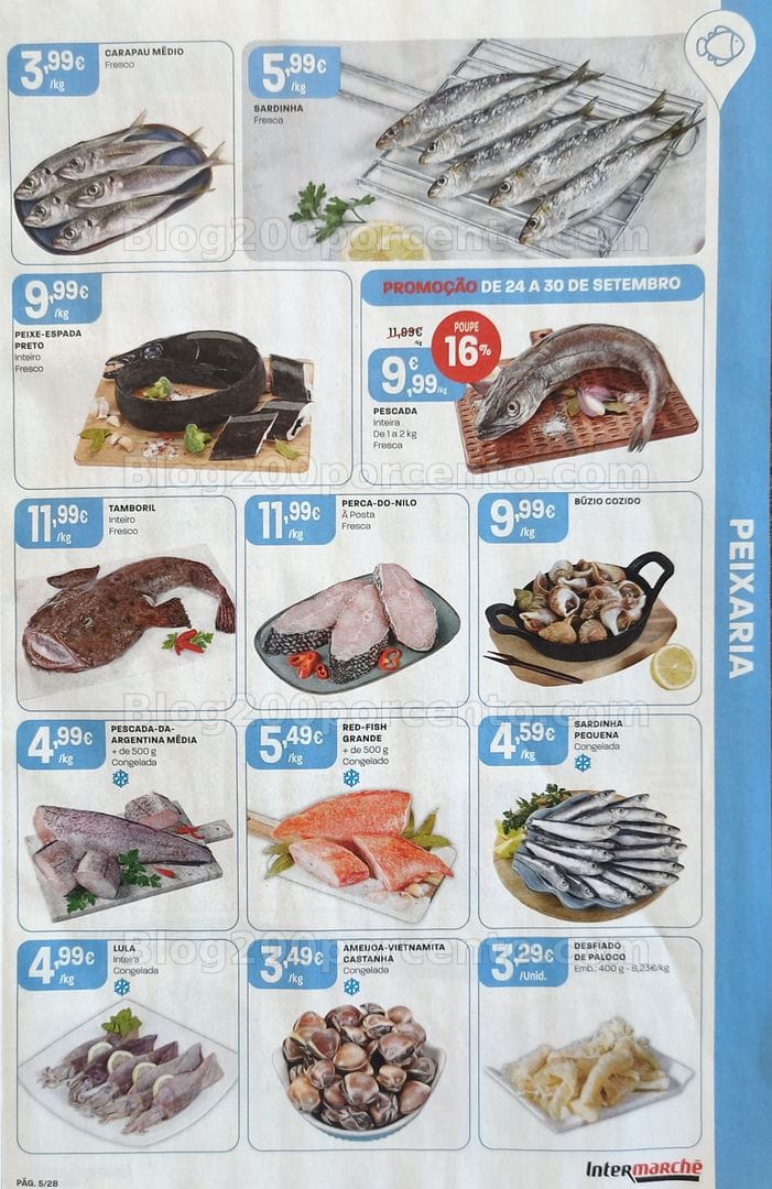 Antevisão Folheto INTERMARCHÉ Promoções de 24 a 30 setembro