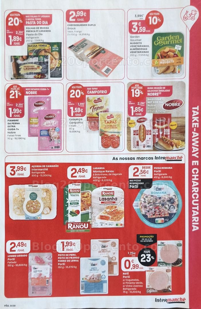 Antevisão Folheto INTERMARCHÉ Promoções de 24 a 30 setembro