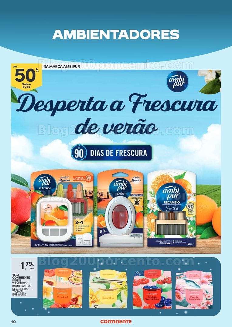 Antevisão Folheto CONTINENTE Limpeza do Lar Promoções de 1 a 20 setembro - Edição Digital