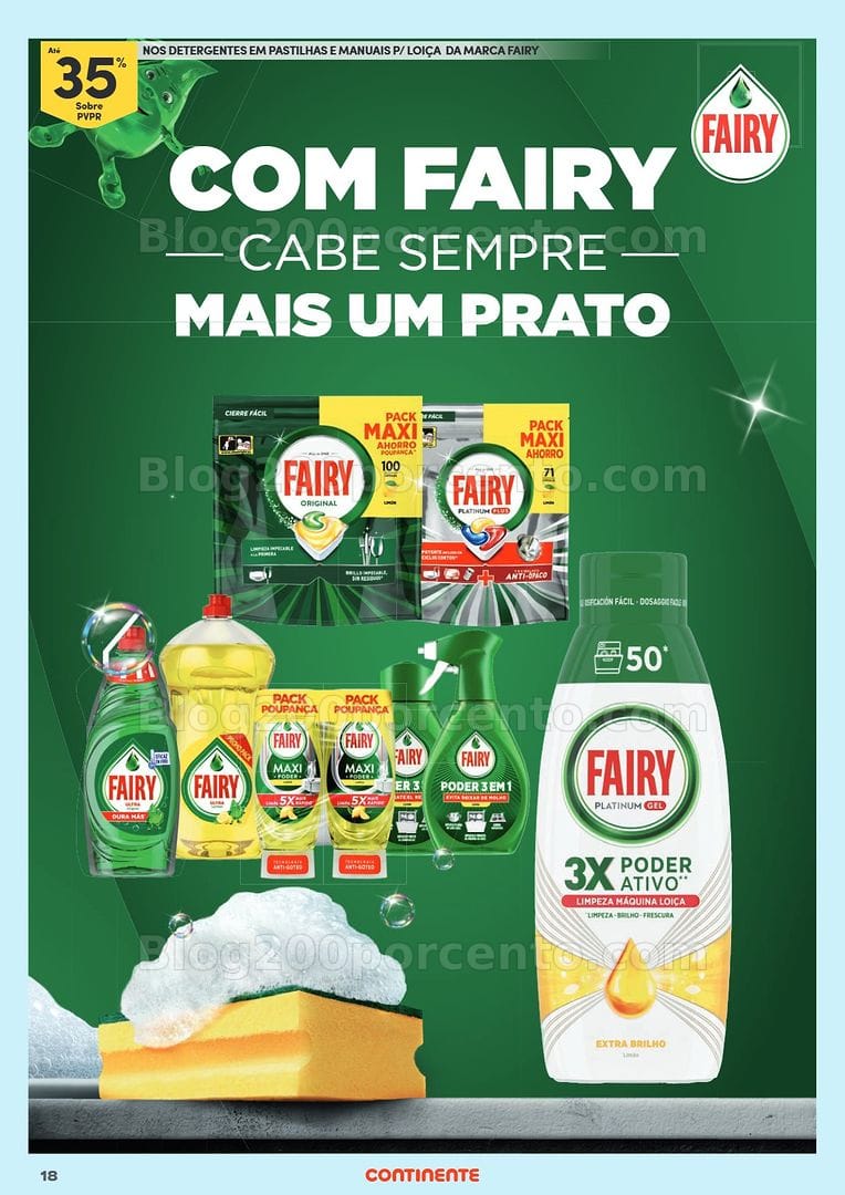 Antevisão Folheto CONTINENTE Limpeza do Lar Promoções de 1 a 20 setembro - Edição Digital