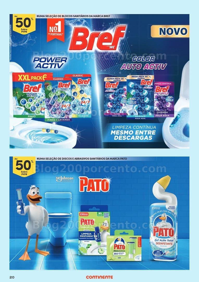 Antevisão Folheto CONTINENTE Limpeza do Lar Promoções de 1 a 20 setembro - Edição Digital