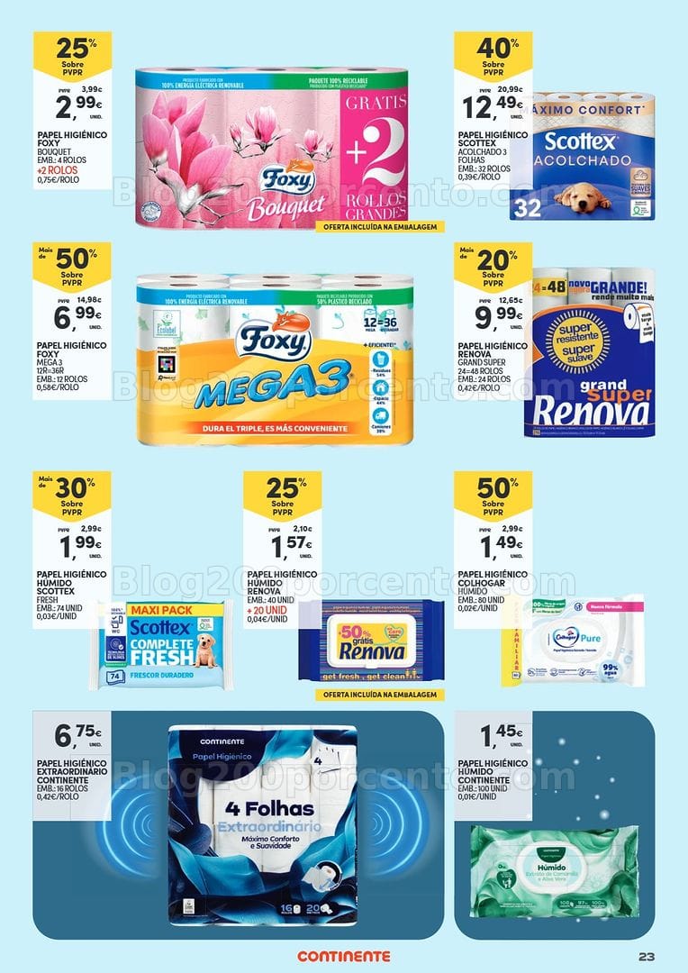 Antevisão Folheto CONTINENTE Limpeza do Lar Promoções de 1 a 20 setembro - Edição Digital