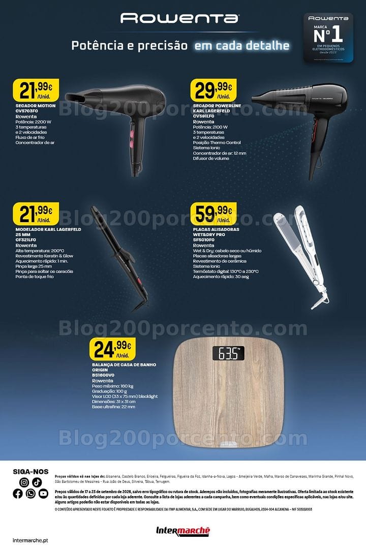 Antevisão Folheto INTERMARCHÉ Bazar Extra Promoções de 17 a 23 setembro