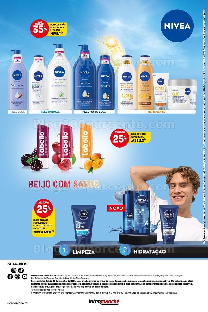 Antevisão Folheto INTERMARCHÉ Especial Beleza Promoções de 24 a 30 setembro