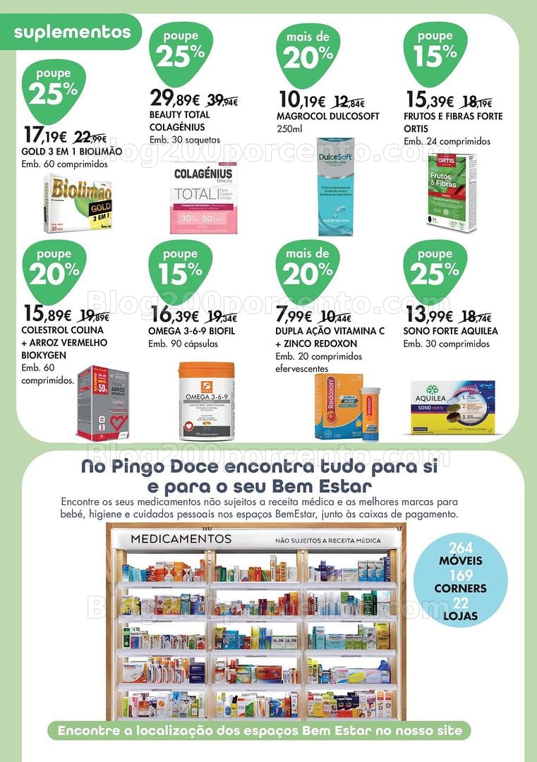 Antevisão Folheto PINGO DOCE - BEM ESTAR Promoções de 15 setembro a 19 outubro - Corners