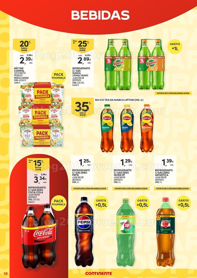Antevisão Folheto CONTINENTE Especial Formatos Poupança Promoções de 15 a 27 setembro