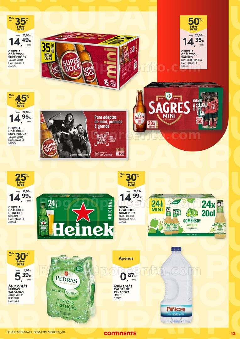 Antevisão Folheto CONTINENTE Especial Formatos Poupança Promoções de 15 a 27 setembro