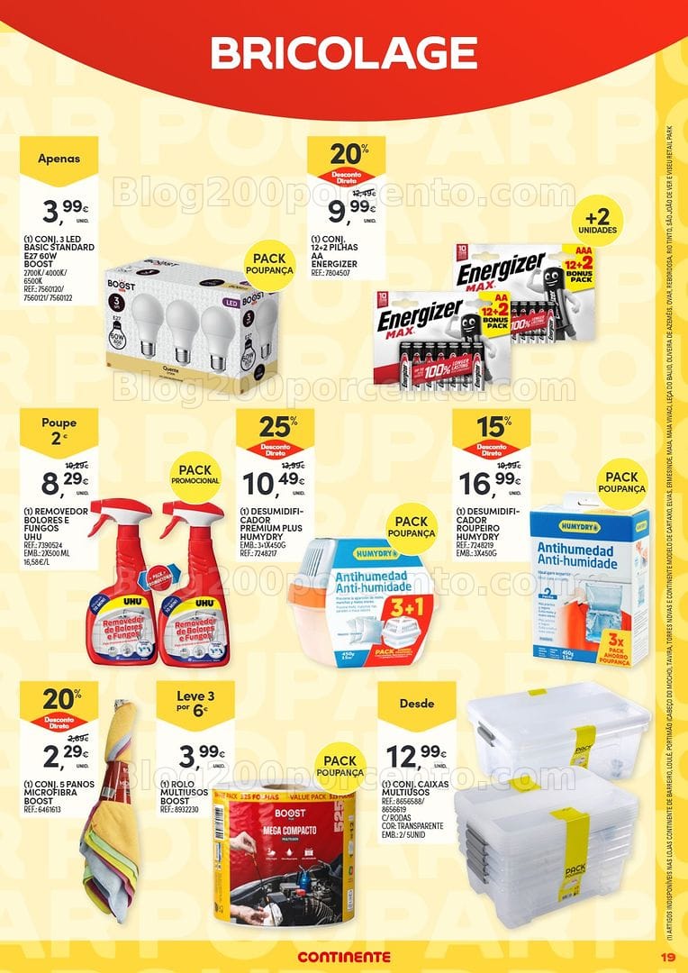 Antevisão Folheto CONTINENTE Especial Formatos Poupança Promoções de 15 a 27 setembro
