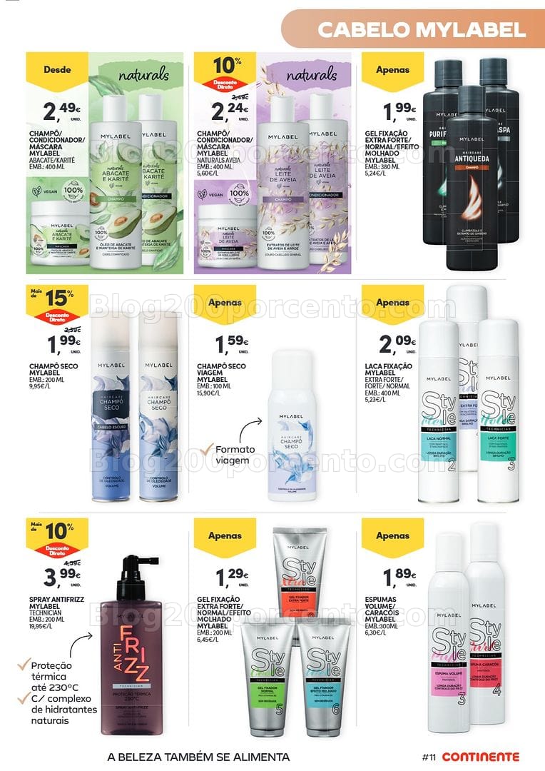 Antevisão Folheto CONTINENTE Especial Beleza Promoções de 15 a 27 setembro