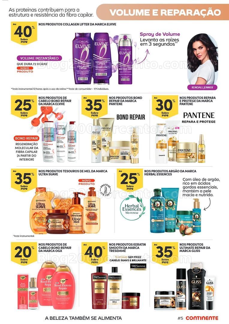 Antevisão Folheto CONTINENTE Especial Beleza Promoções de 15 a 27 setembro