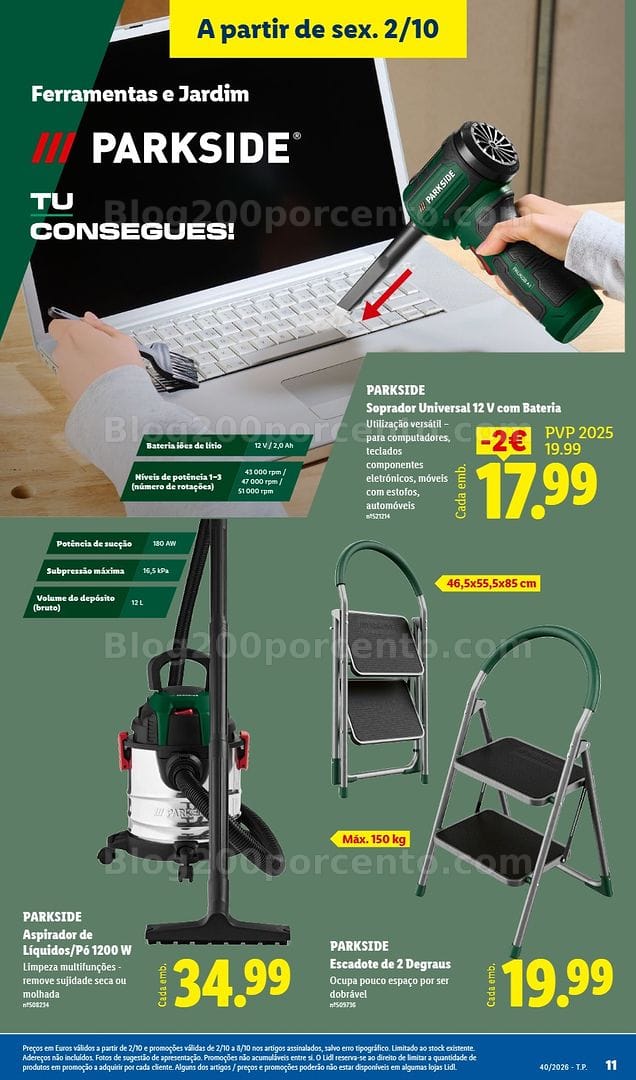 Antevisão Folheto LIDL Promoções Fim de Semana - 2 a 4 outubro - Edição Digital