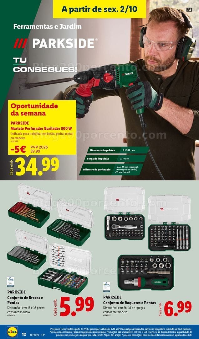 Antevisão Folheto LIDL Promoções Fim de Semana - 2 a 4 outubro - Edição Digital