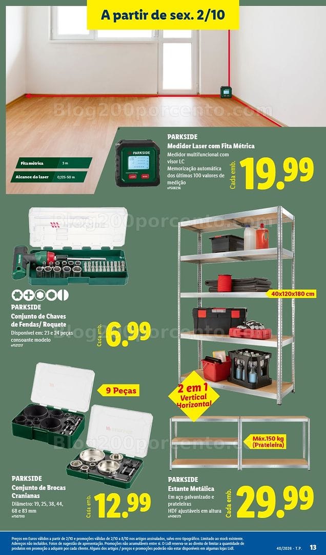 Antevisão Folheto LIDL Promoções Fim de Semana - 2 a 4 outubro - Edição Digital