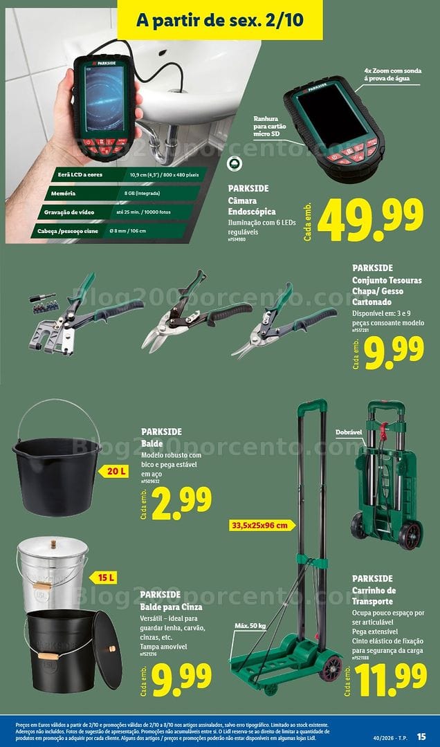 Antevisão Folheto LIDL Promoções Fim de Semana - 2 a 4 outubro - Edição Digital