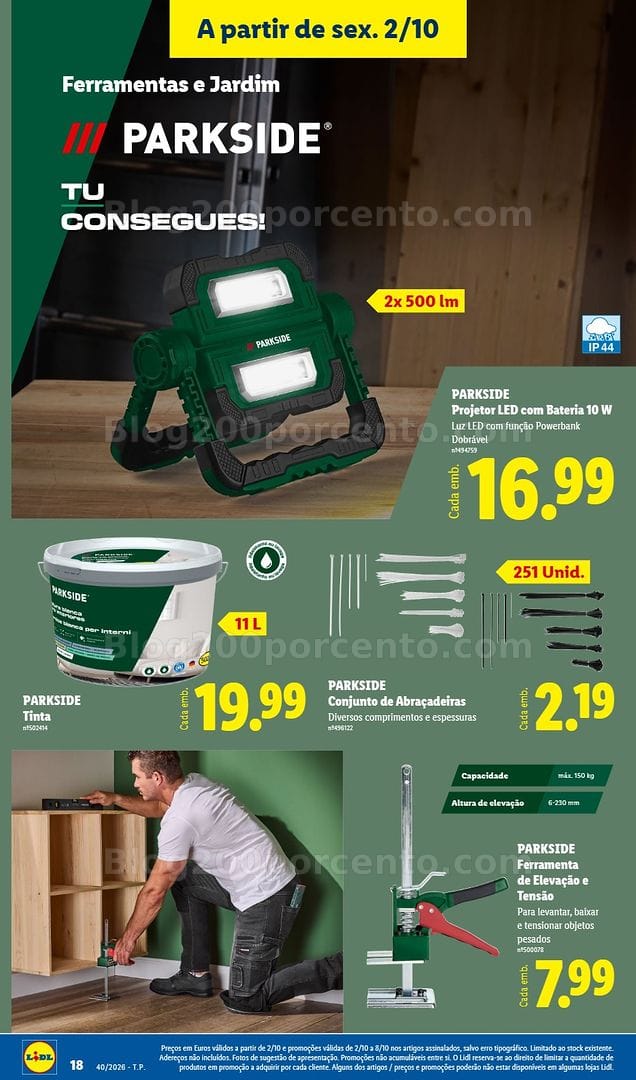 Antevisão Folheto LIDL Promoções Fim de Semana - 2 a 4 outubro - Edição Digital