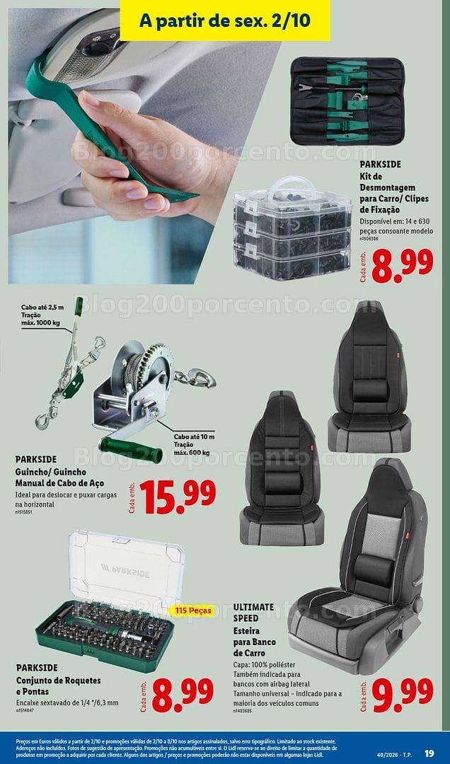 Antevisão Folheto LIDL Promoções Fim de Semana - 2 a 4 outubro - Edição Digital