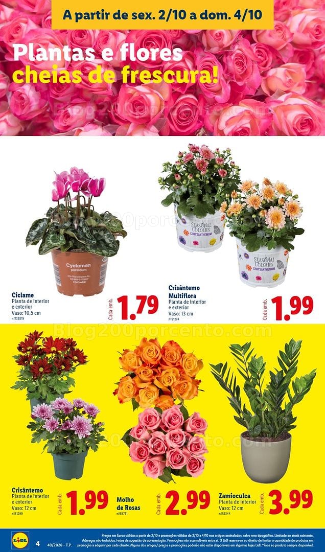 Antevisão Folheto LIDL Promoções Fim de Semana - 2 a 4 outubro - Edição Digital