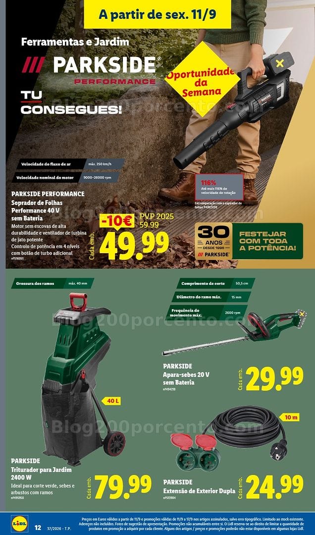Antevisão Folheto LIDL Bazar Promoções de 11 a 17 setembro