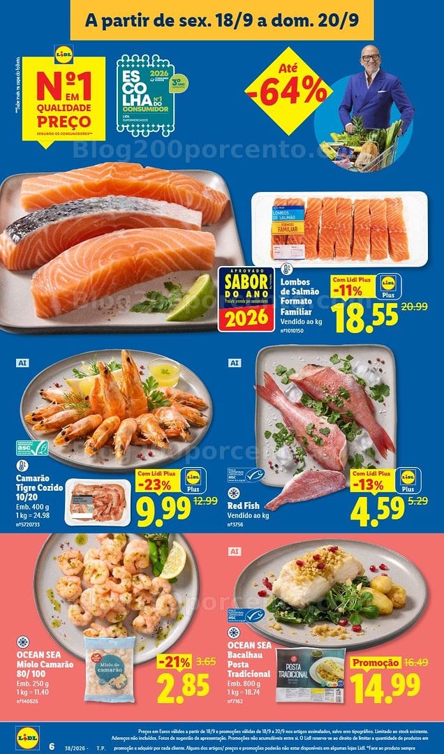 Antevisão Folheto LIDL Fim de Semana Promoções a partir de 18 setembro