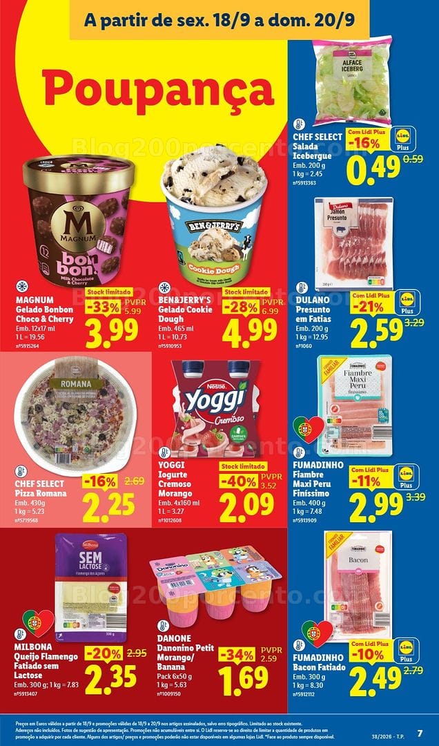 Antevisão Folheto LIDL Fim de Semana Promoções a partir de 18 setembro