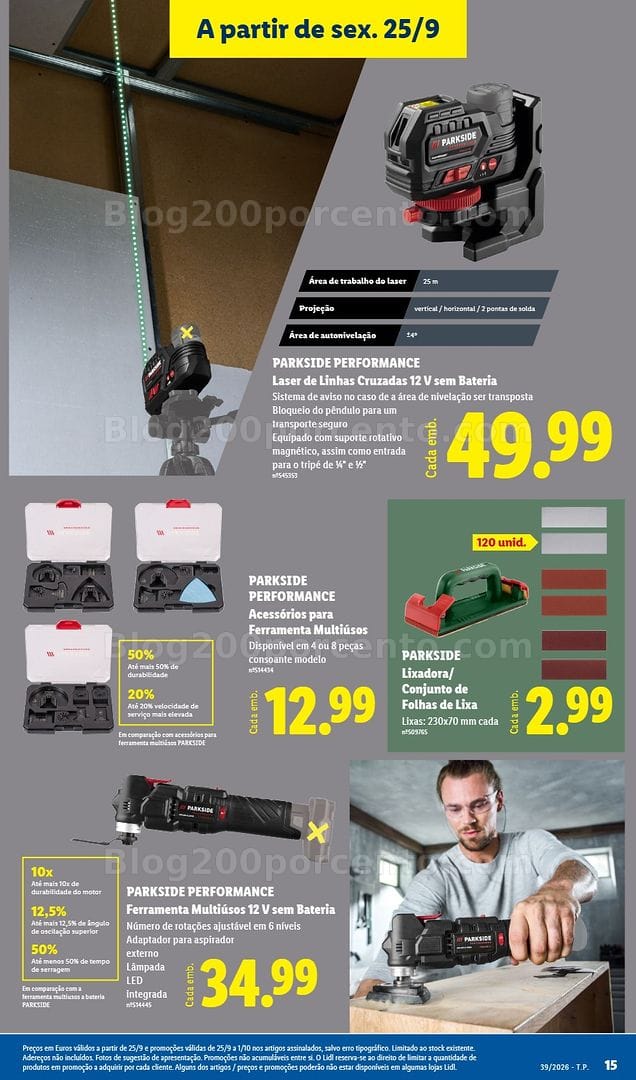 Antevisão Folheto LIDL Promoções Fim de Semana - 25 a 27 setembro