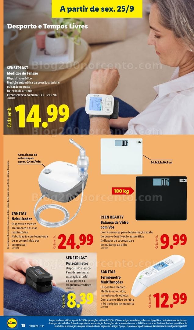 Antevisão Folheto LIDL Promoções Fim de Semana - 25 a 27 setembro
